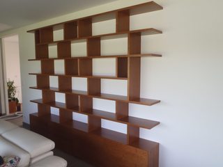 Bibliothèque en merisier US