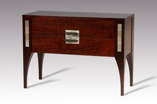 commode Keops acajou