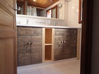 Salle de bain en pin